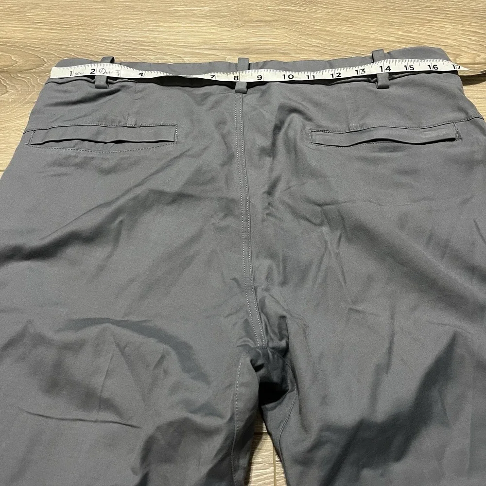 Lululemon Commission Pants Warpstreme Men's Gray LM5474S Classic Sz 34x33